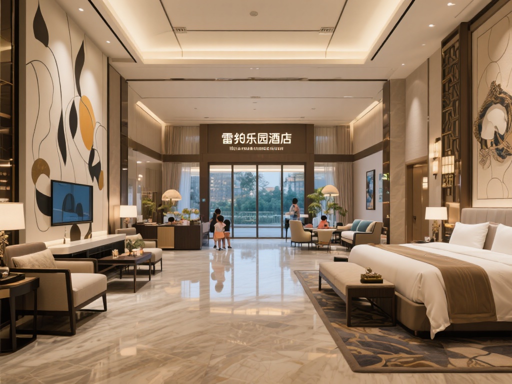 从踏入雷竞技乐园酒店的那一刻起，宾客就会被酒店的独